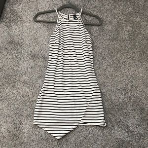 Black and white dress